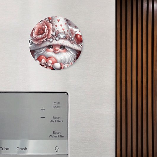 Saint Valentin Gnome Magnet