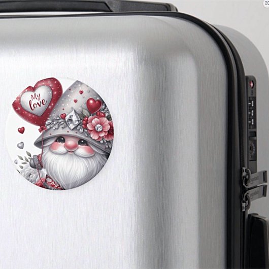 Saint Valentin Gnome Magnet