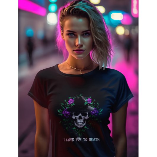 Saint-Valentin gothique amusant, T-shirt Valetines