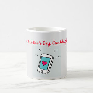 Saint-Valentin Grandgirl Coffee Mug