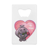 Saint-Valentin Hippopotame (Dos)