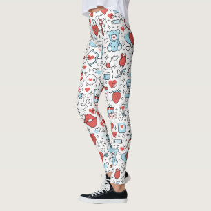 Saint-Valentin Icônes leggings