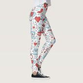 Saint-Valentin Icônes leggings (Droite)