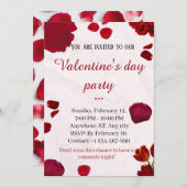 Saint Valentin Invitation (Devant / Derrière)