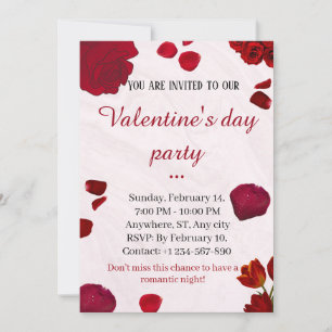 Saint Valentin Invitation