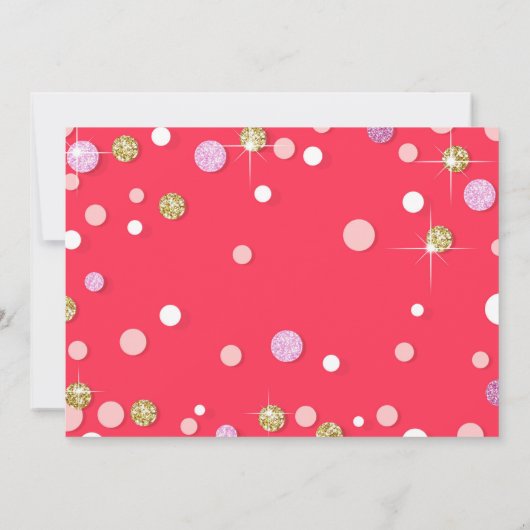 Saint Valentin Invitation Anniversaire Little Swee (Dos)