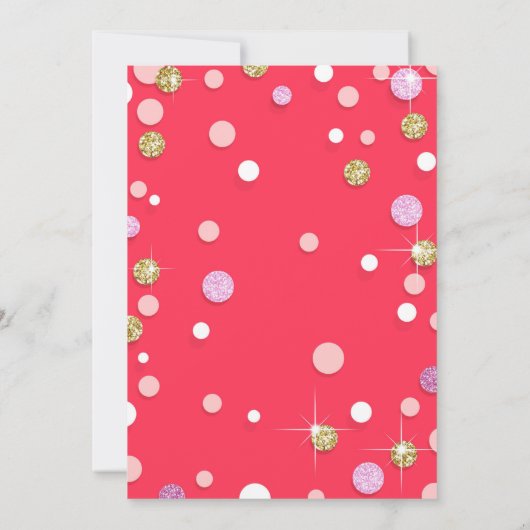 Saint Valentin Invitation Anniversaire Little Swee (Dos)