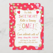 Saint Valentin Invitation Anniversaire Little Swee (Devant / Derrière)