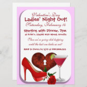 Saint-Valentin : Invitations pour la Saint-Valenti (Devant / Derrière)