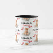 Saint Valentin Kitten Mug (Centre)