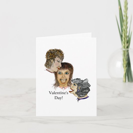 Saint-Valentin : Le chocolat n'est pas une carte d (Devant)