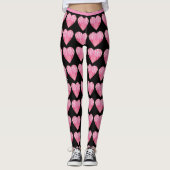 Saint Valentin Leggings Votre nom Pantalon de Yoga (Devant)