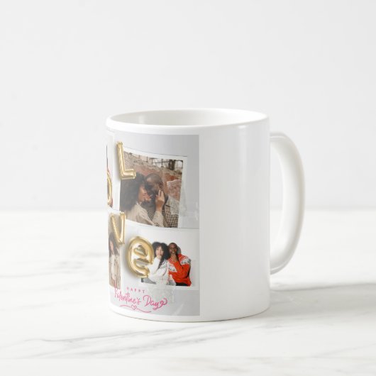 Saint Valentin Love Mug (Devant droit)