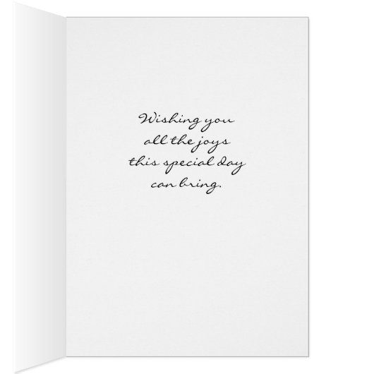 Saint Valentin Mariage, Psaume 37:4 Verse (Intérieur (Droit))