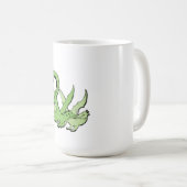 Saint Valentin Mug Dragons Couple Tail of Heart (Devant droit)