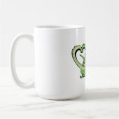 Saint Valentin Mug Dragons Couple Tail of Heart (Gauche)