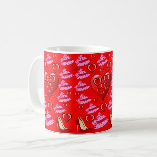 Saint Valentin Mug Mugs (Devant gauche)