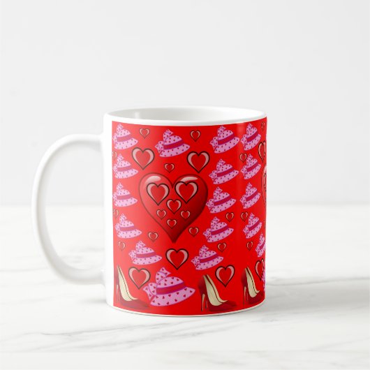 Saint Valentin Mug Mugs (Gauche)