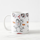 Saint Valentin Mug Mugs (Gauche)