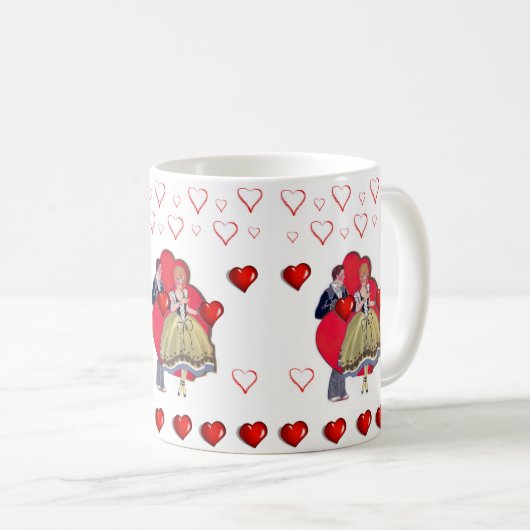 Saint Valentin Mug Mugs (Devant droit)