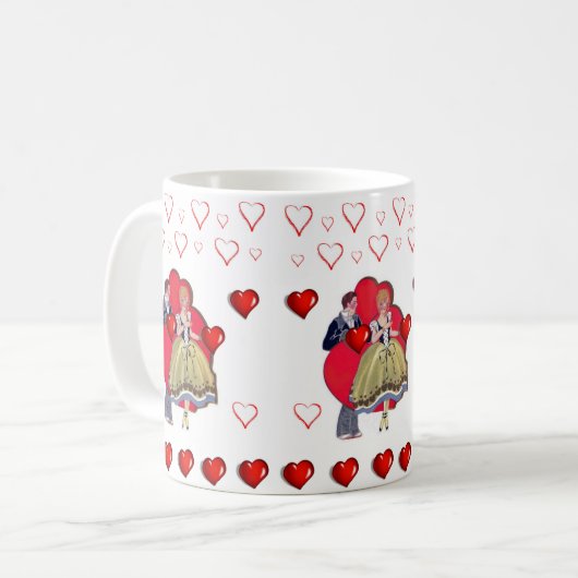Saint Valentin Mug Mugs (Devant gauche)