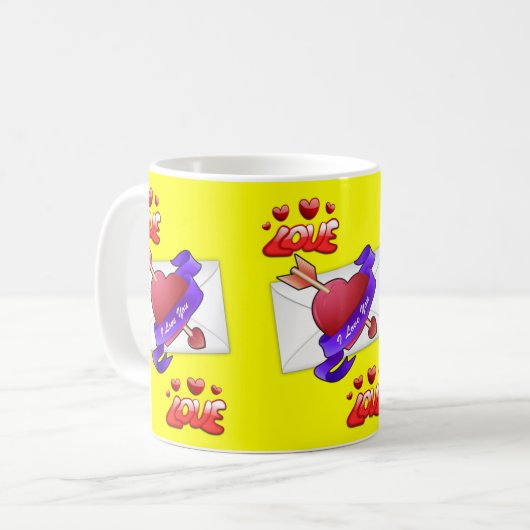 Saint Valentin Mug Mugs (Devant gauche)