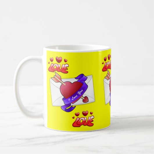 Saint Valentin Mug Mugs (Gauche)