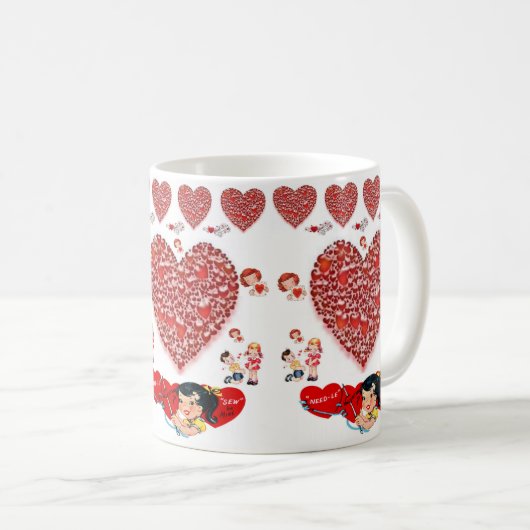 Saint Valentin Mug Mugs (Devant droit)