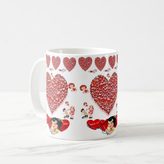 Saint Valentin Mug Mugs (Devant gauche)