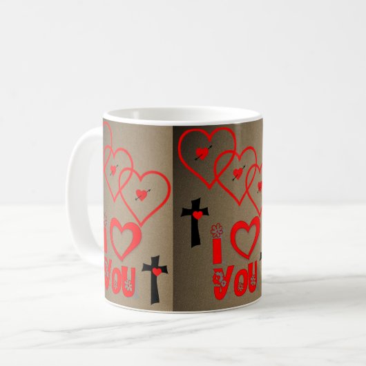 Saint Valentin Mug Mugs (Devant gauche)
