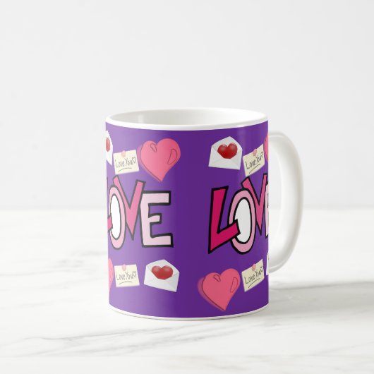 Saint Valentin Mug Mugs (Devant droit)