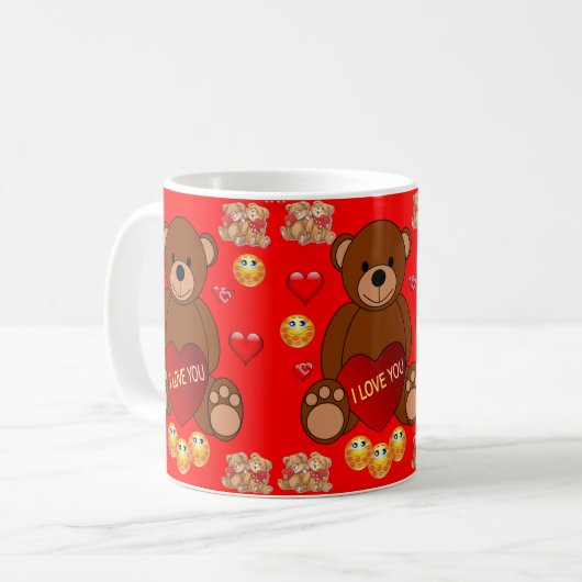Saint Valentin Mug Mugs (Devant gauche)
