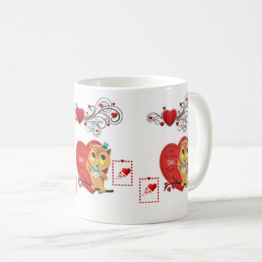 Saint Valentin Mug Mugs (Devant droit)