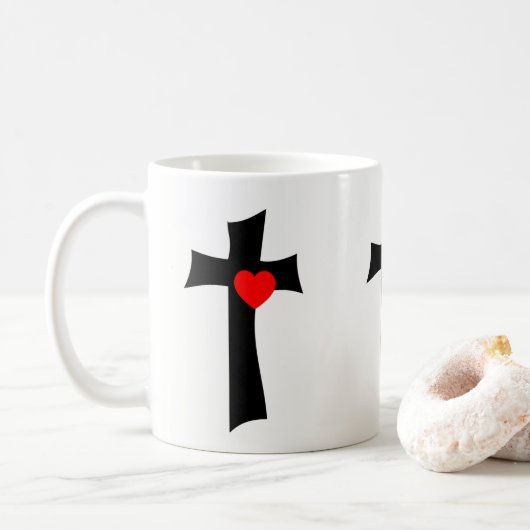 Saint Valentin Mug Mugs (Avec donut)