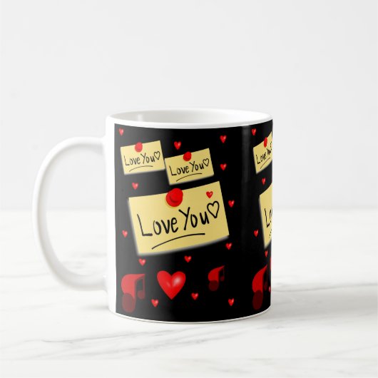 Saint Valentin Mug Mugs (Gauche)