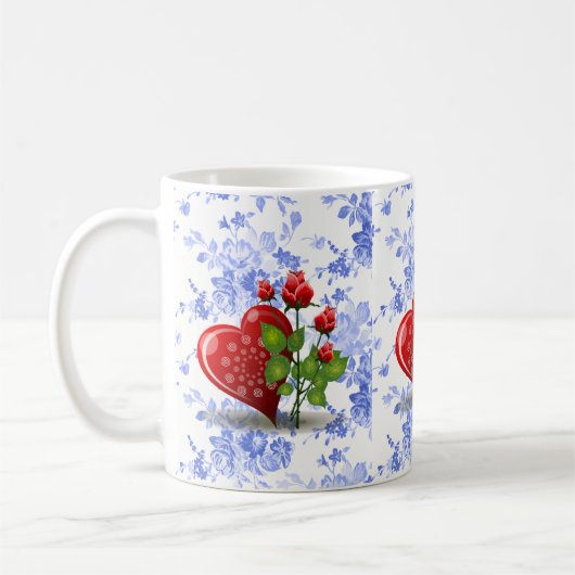 Saint Valentin Mug Mugs (Gauche)