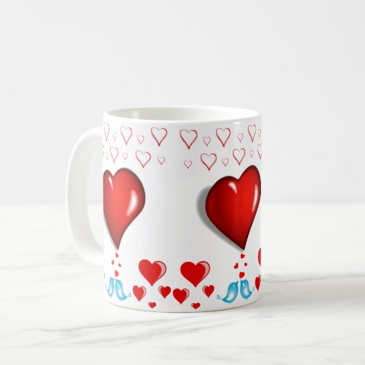 Saint Valentin Mug Mugs (Devant gauche)
