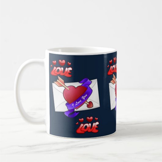 Saint Valentin Mug Mugs (Gauche)