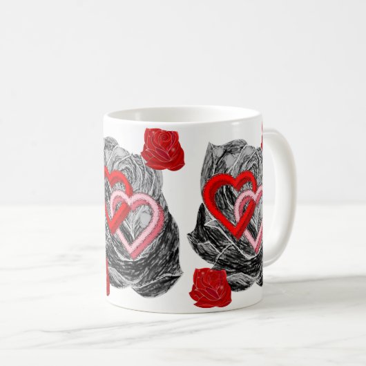 Saint Valentin Mug Mugs (Devant droit)