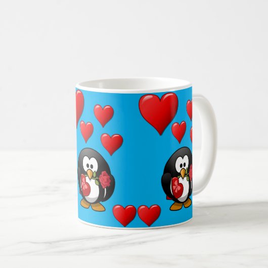 Saint Valentin Mug Mugs (Devant droit)