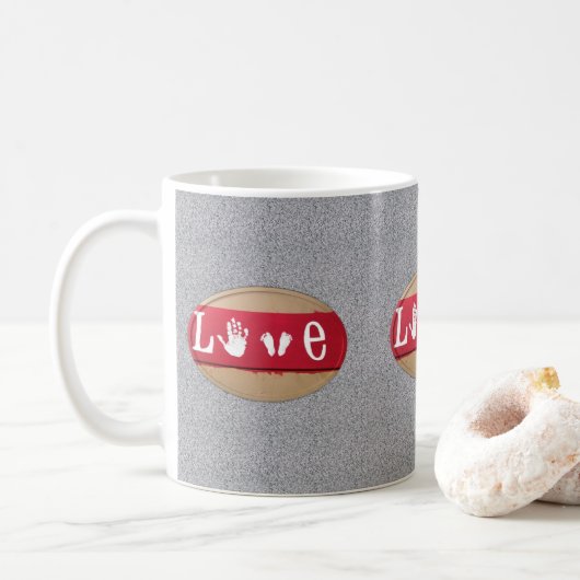 Saint Valentin Mug Mugs (Avec donut)