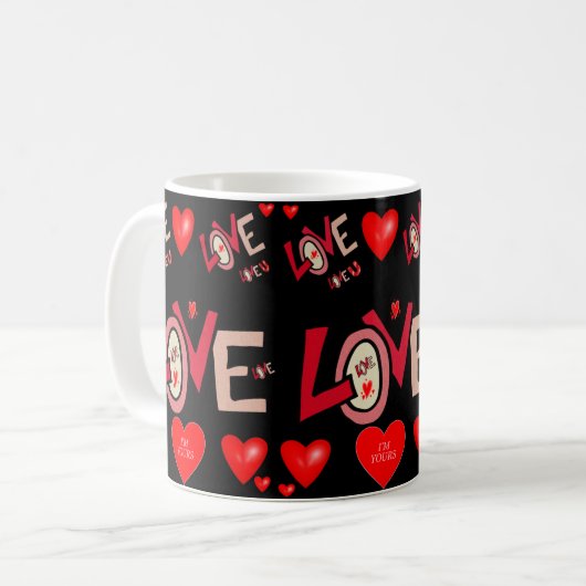 Saint Valentin Mug Mugs (Devant gauche)