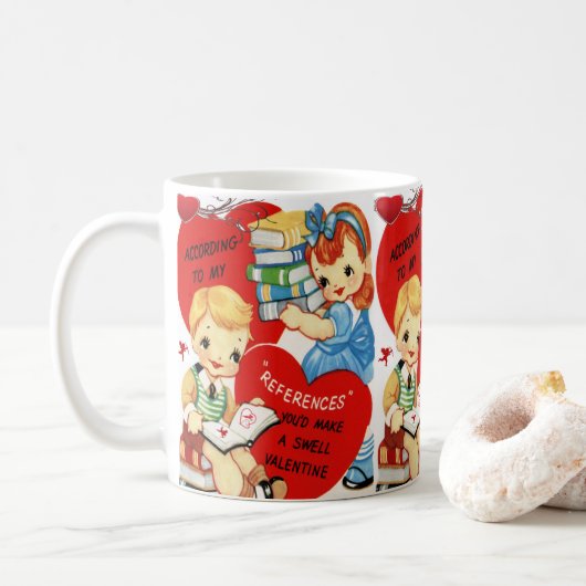 Saint Valentin Mug Mugs (Avec donut)