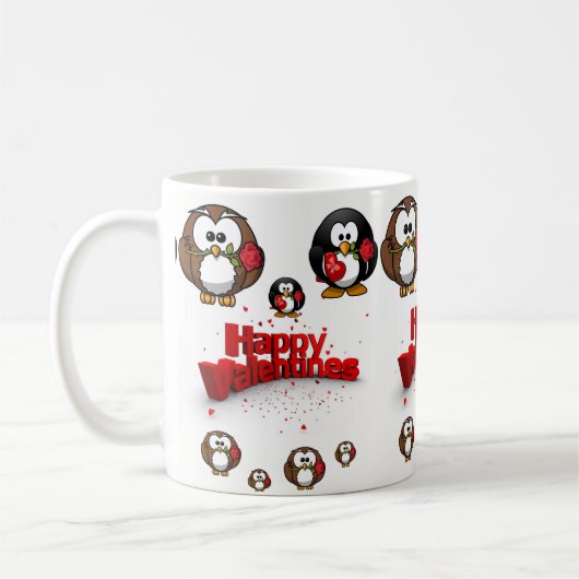 Saint Valentin Mug Mugs (Gauche)