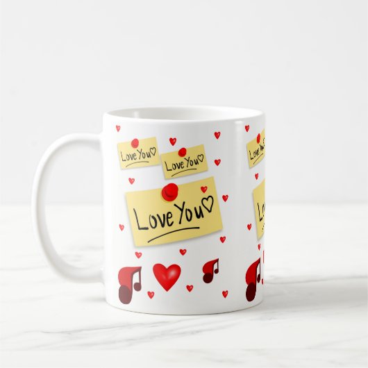 Saint Valentin Mug Mugs (Gauche)