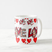 Saint Valentin Mug Mugs (Devant droit)