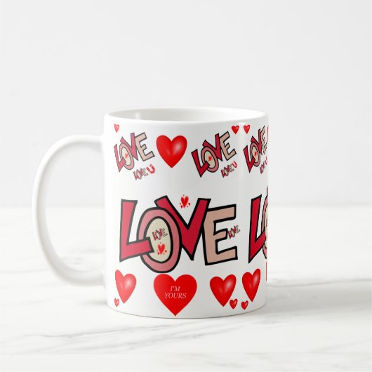 Saint Valentin Mug Mugs (Gauche)