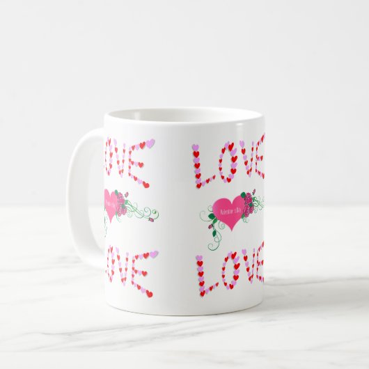 Saint Valentin Mug Mugs (Devant gauche)