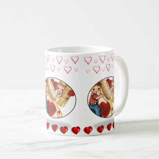 Saint Valentin Mug Mugs (Devant droit)