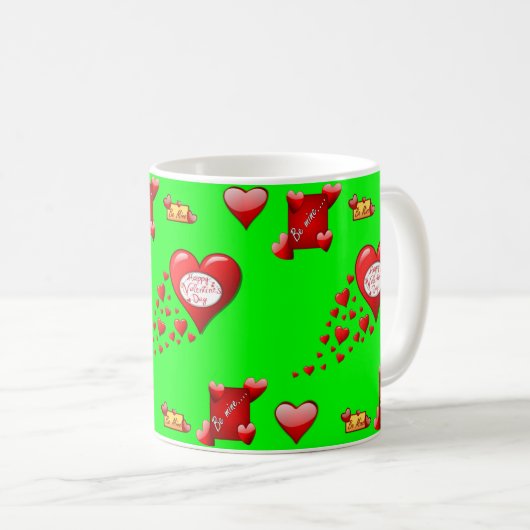 Saint Valentin Mug Mugs (Devant droit)